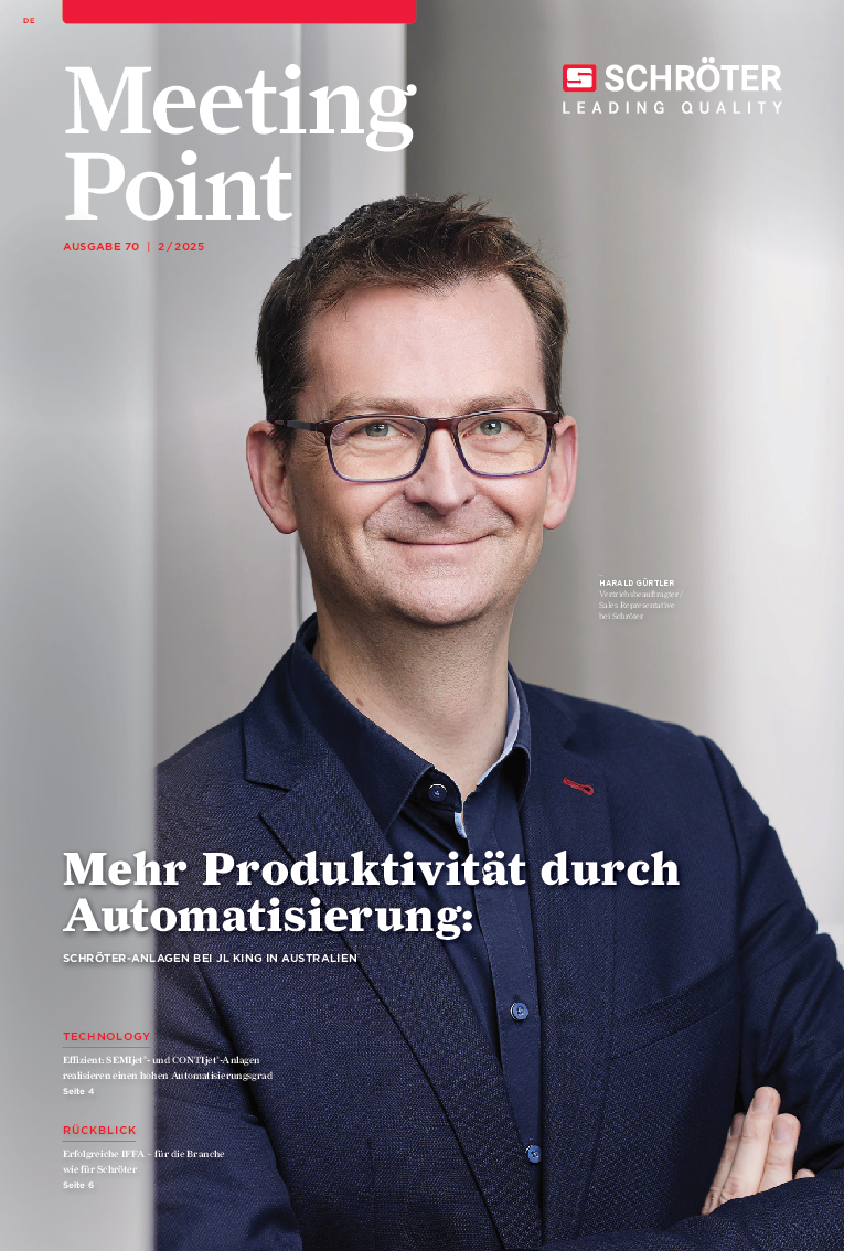Starke Partnerschaft für smarte Produktion: JL King setzt auf Schröter-Anlagen Cover