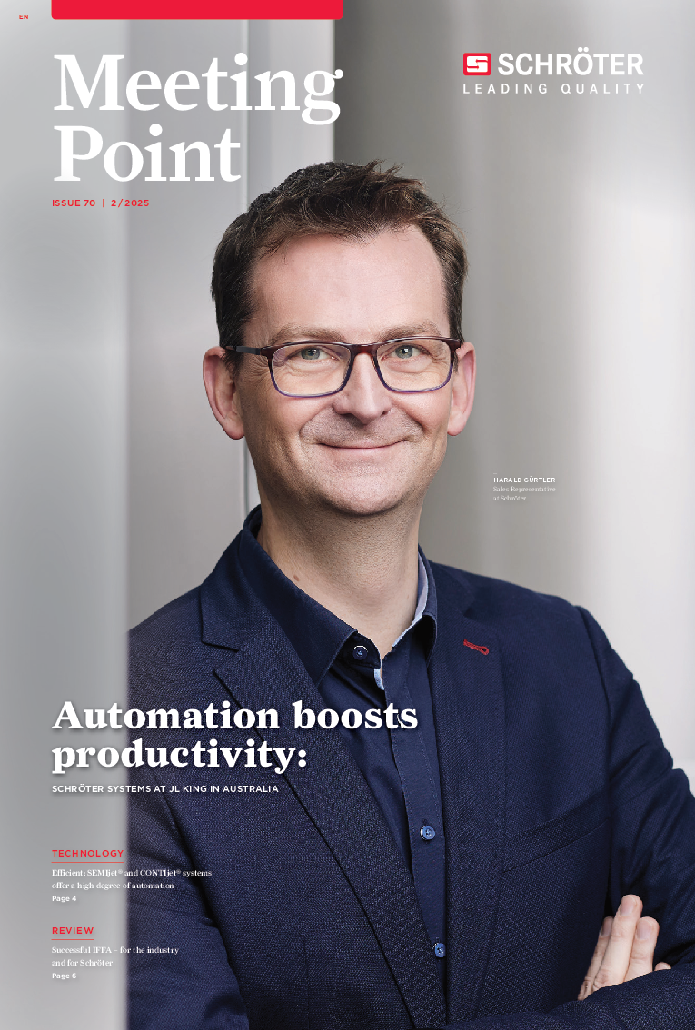 Strong partnership for smart production: JL King relies on Schröter systems Cover
